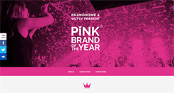 Desktop Screenshot of pinkbrandoftheyear.com